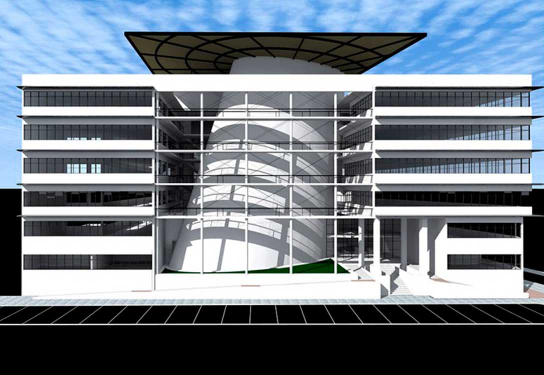 Siège de la Cour des Comptes - Cabinet d'architecture, Malick Mbow - Archi Concept International - Dakar, Sénégal