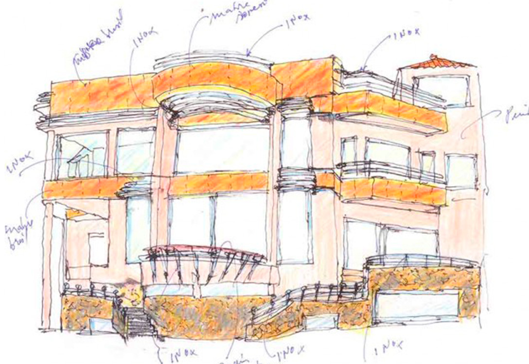 Résidence Ablaye Dia - Cabinet d'architecture, Malick Mbow - Archi Concept International - Dakar, Sénégal