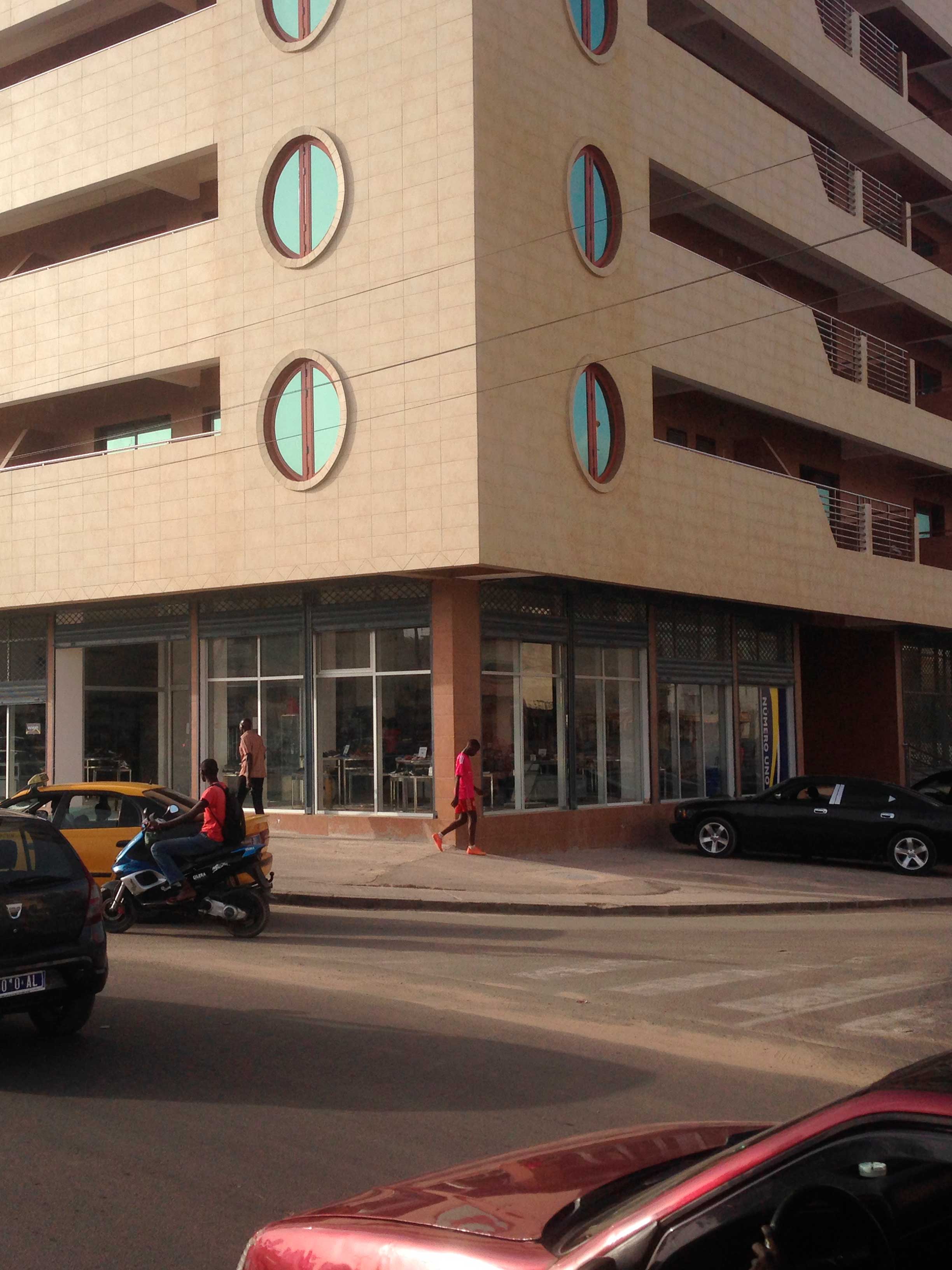 Immeuble Alé Seck - Cabinet d'architecture, Malick Mbow - Archi Concept International - Dakar, Sénégal