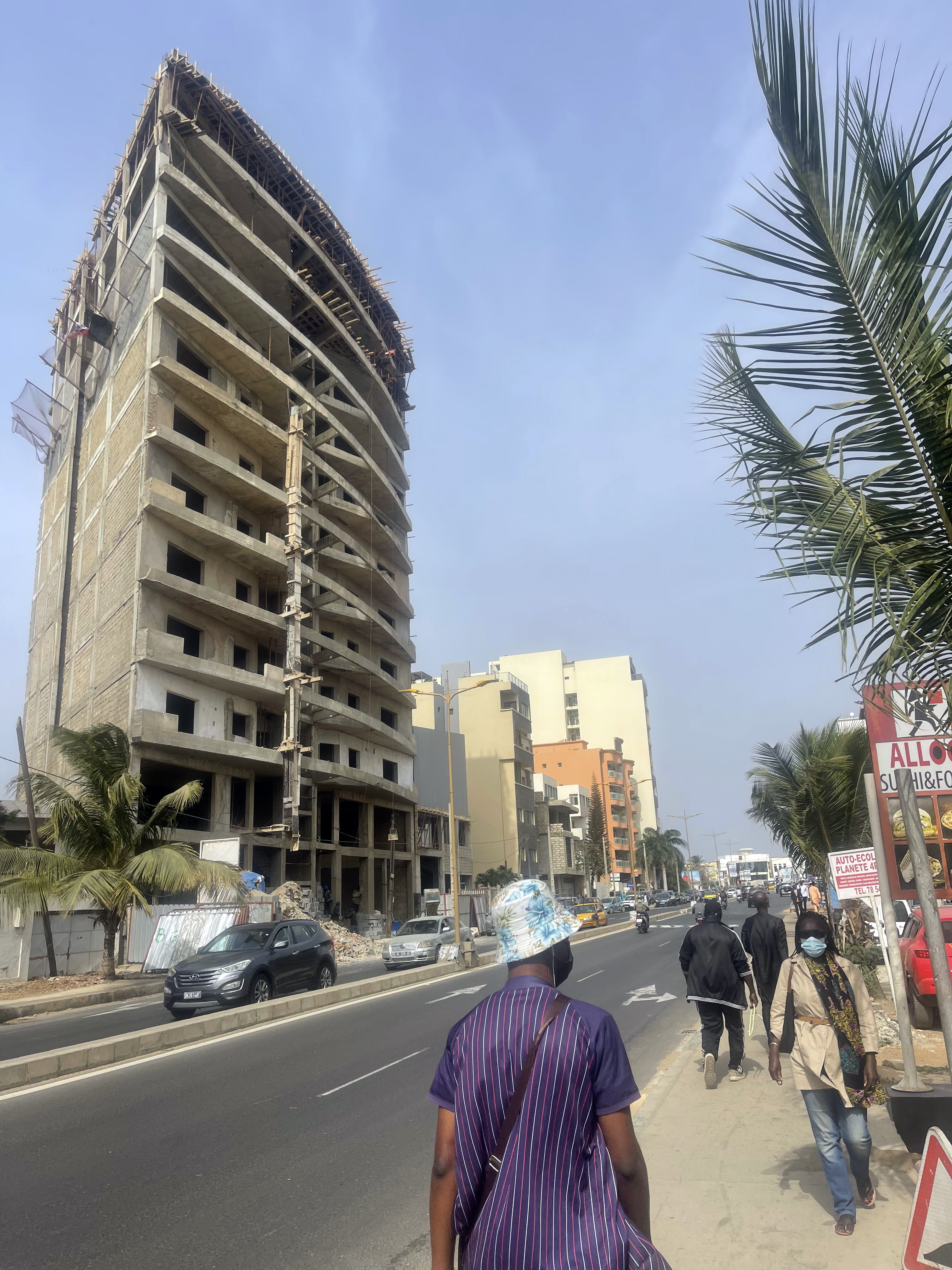 Nouveau projet Moumtazz, situé sur l'Avenue Cheikh Anta DIOP - Cabinet d'architecture Archi Concept International
